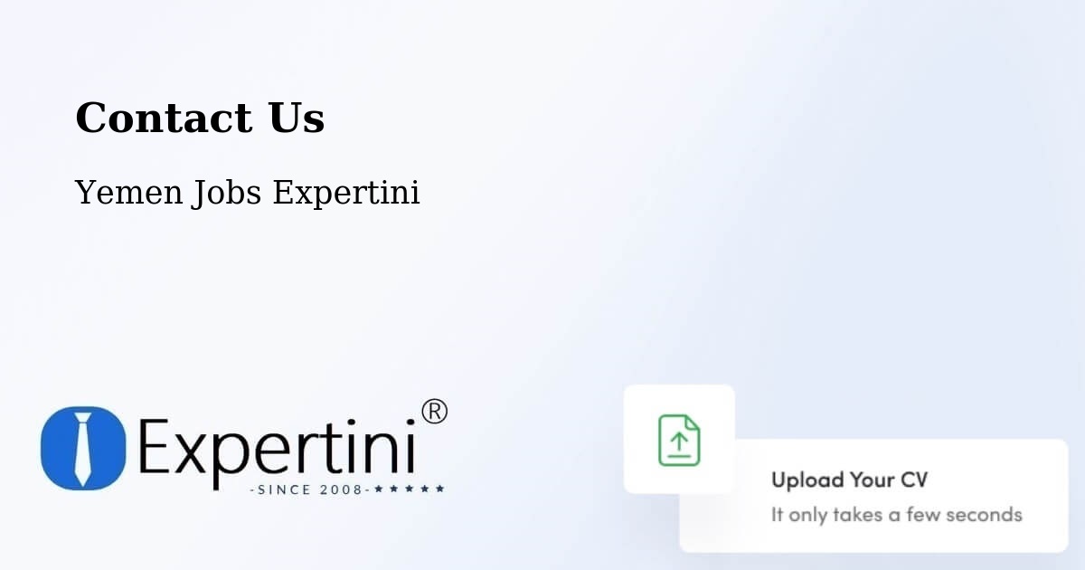 Contact Expertini – Mudiyah - Yemen Jobs Expertini