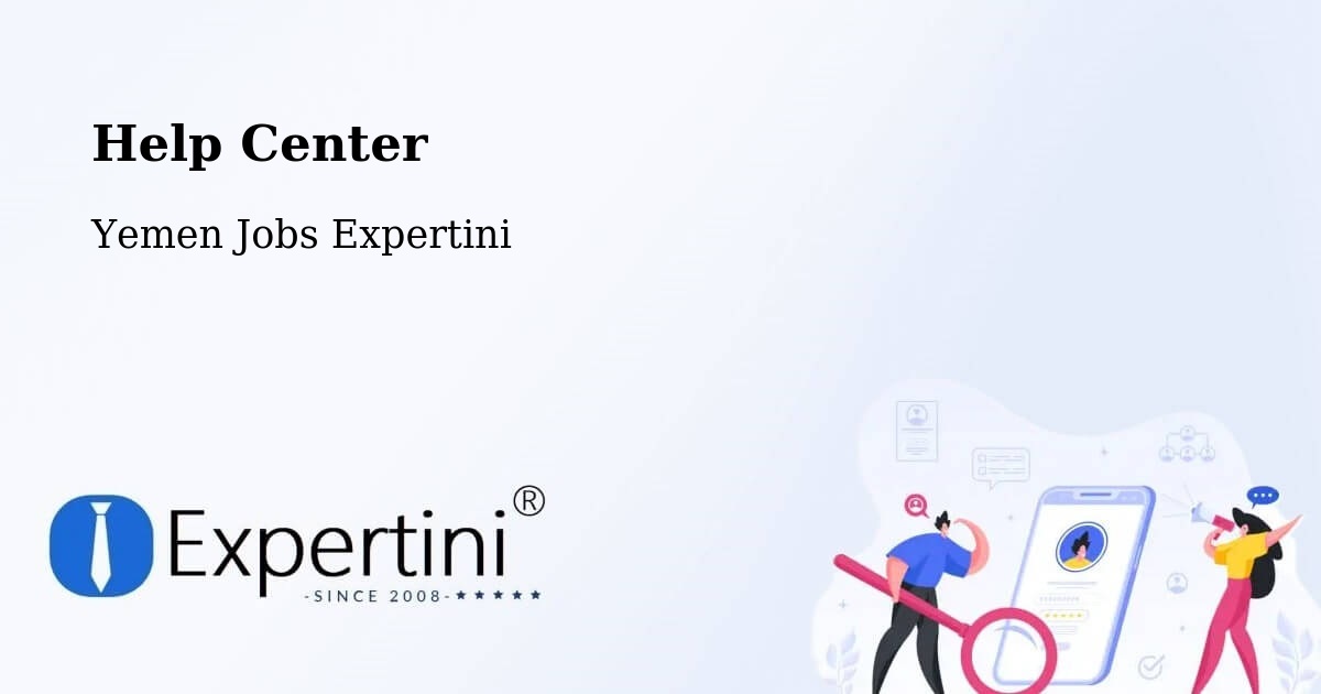 Help Center – Mudiyah - Yemen Jobs Expertini