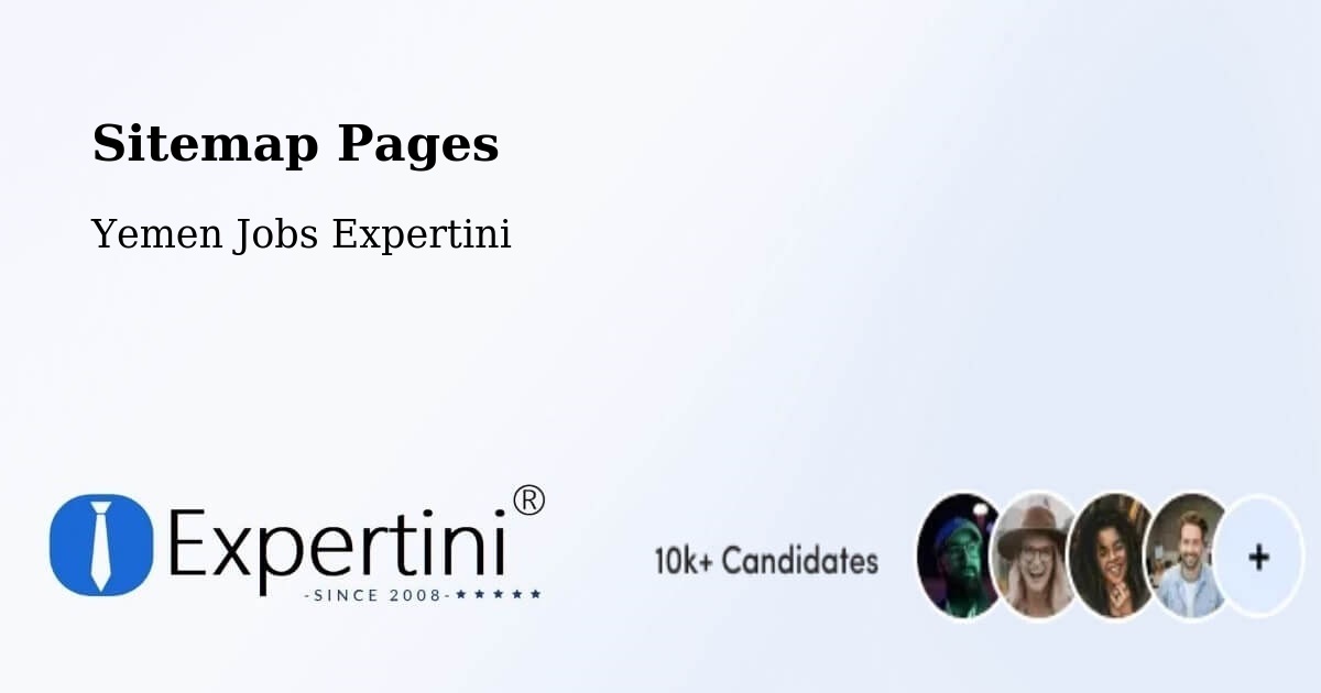 Sitemap Pages - Mudiyah - Yemen Jobs Expertini
